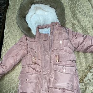 Toddler Girl Pink Coat